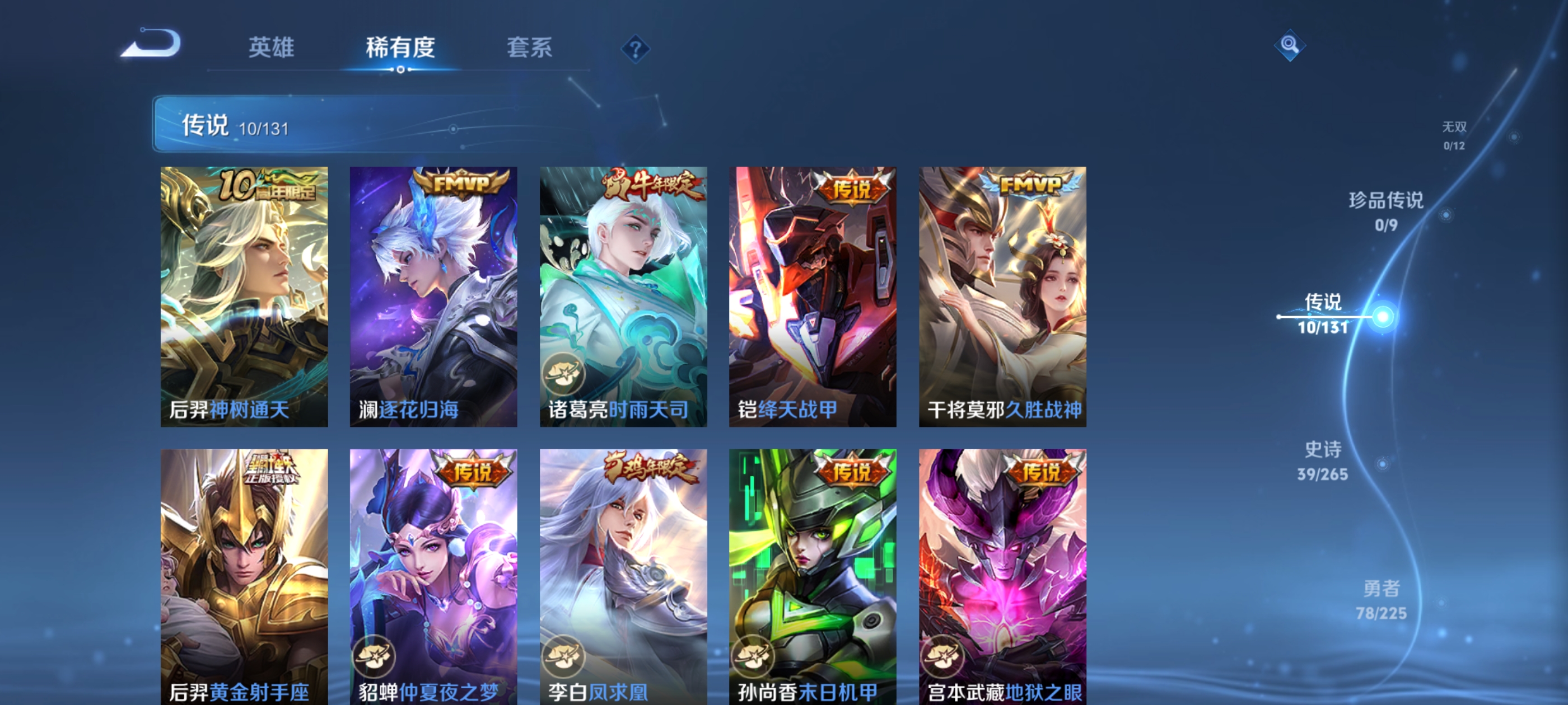 WZDN3356456王者荣耀账号详情图4