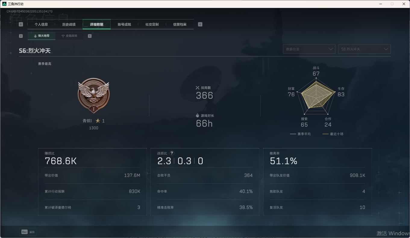 SJZCMW359048三角洲行动账号详情图7