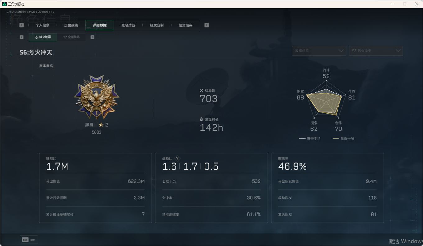 SJZCMW359049三角洲行动账号详情图7