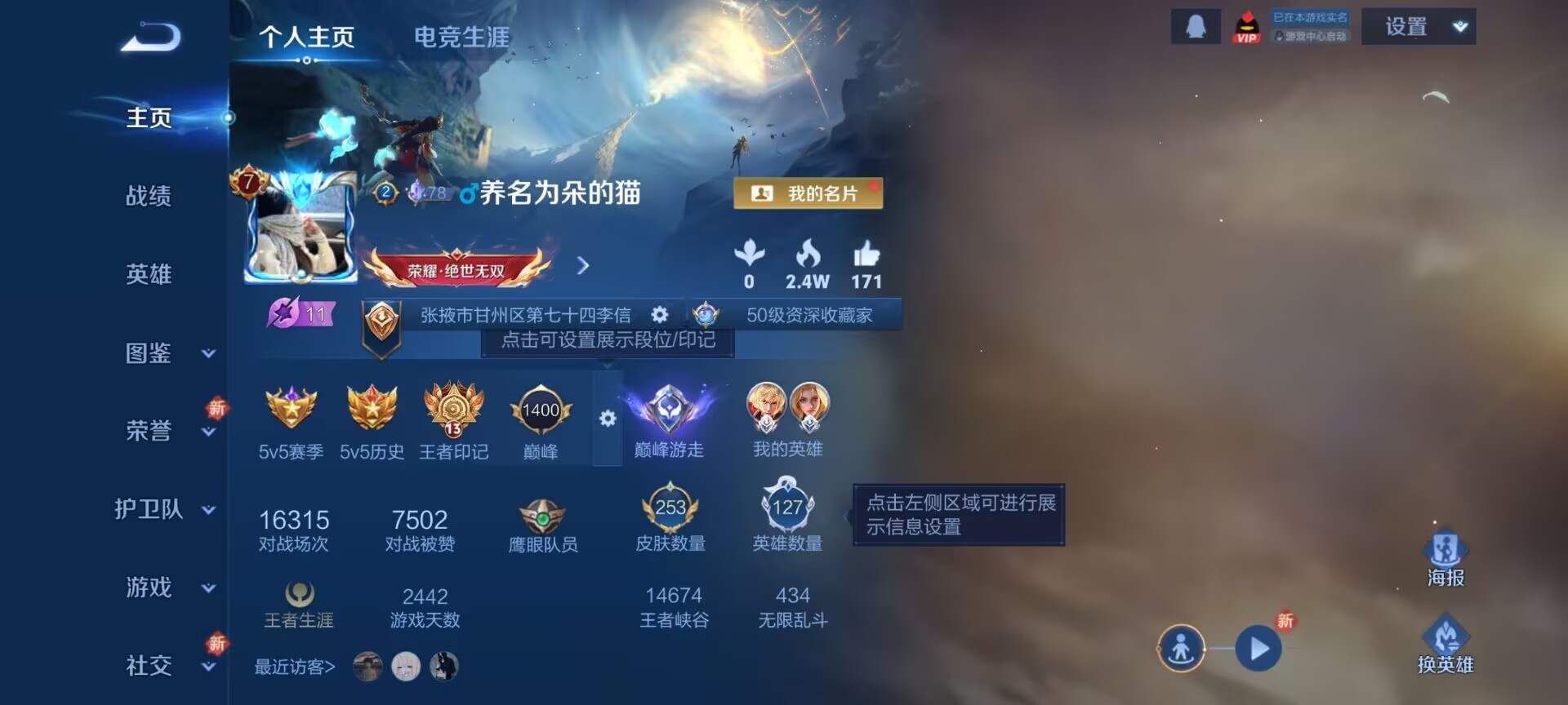 王者荣耀账号安卓QQ[13527748]DAS6703 安卓Q-V7-253皮肤1典藏2星传说6传说71史诗-(可二次)