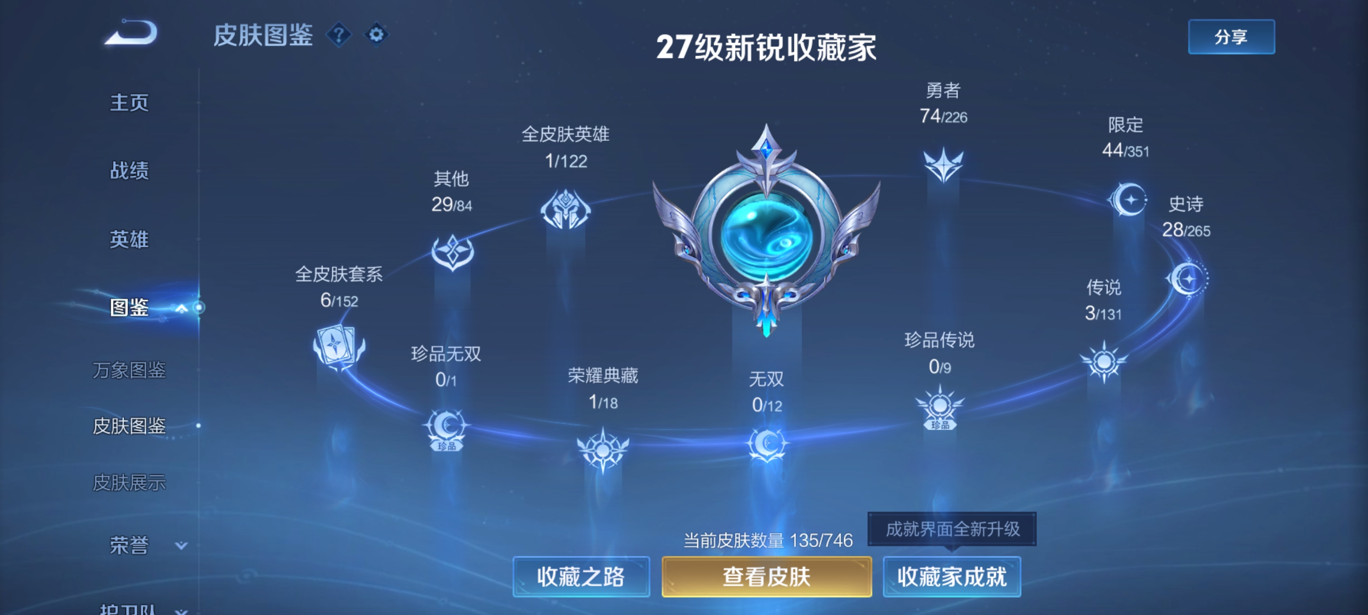 WZDN3361028王者荣耀账号详情图2 WZDN3361028王者荣耀账号详情图2