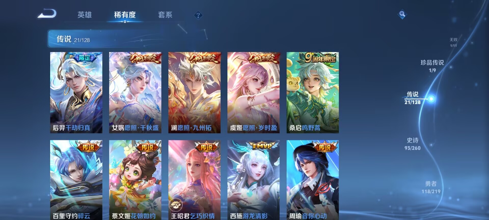 WZDN3361277王者荣耀账号详情图9