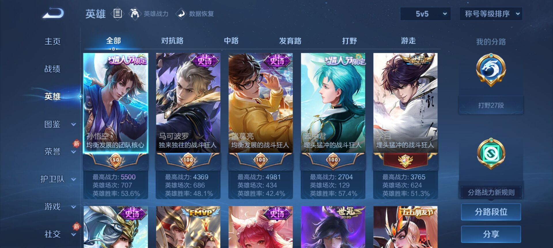 WZDN3363254王者荣耀账号详情图9 WZDN3363254王者荣耀账号详情图9