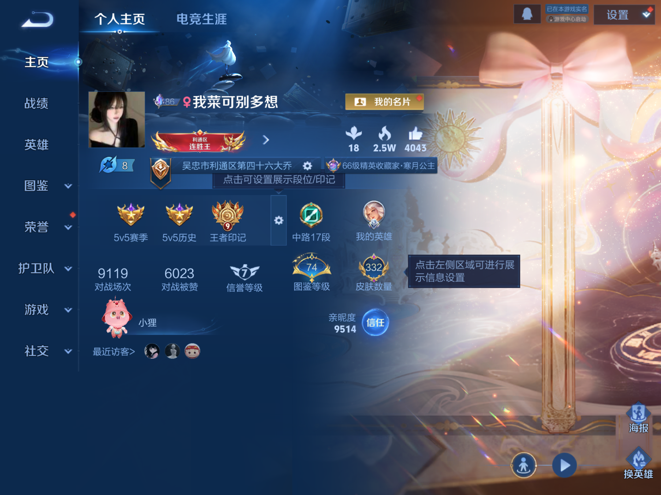 WZCMW3367554王者荣耀账号详情图3