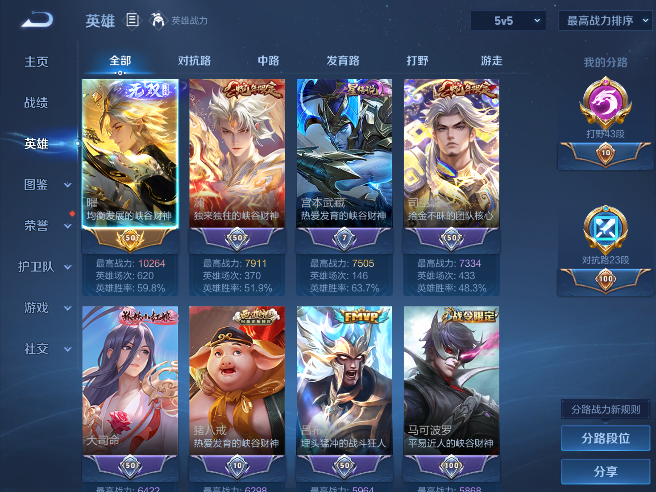 WZCMW3365236王者荣耀账号详情图3