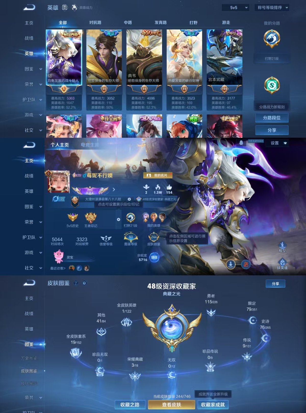 WZQM3461809王者荣耀账号详情图9