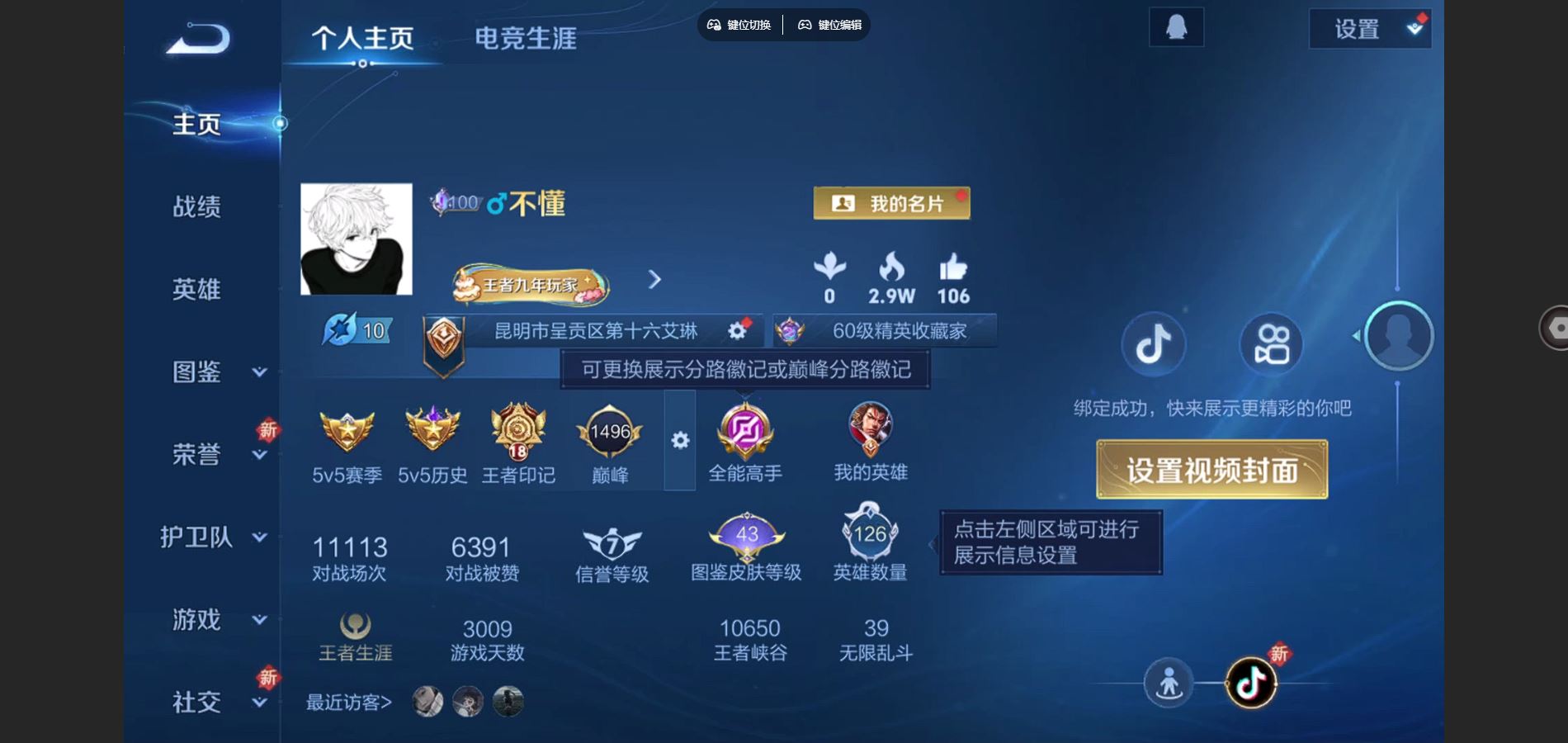WZCMW3366740王者荣耀账号详情图2