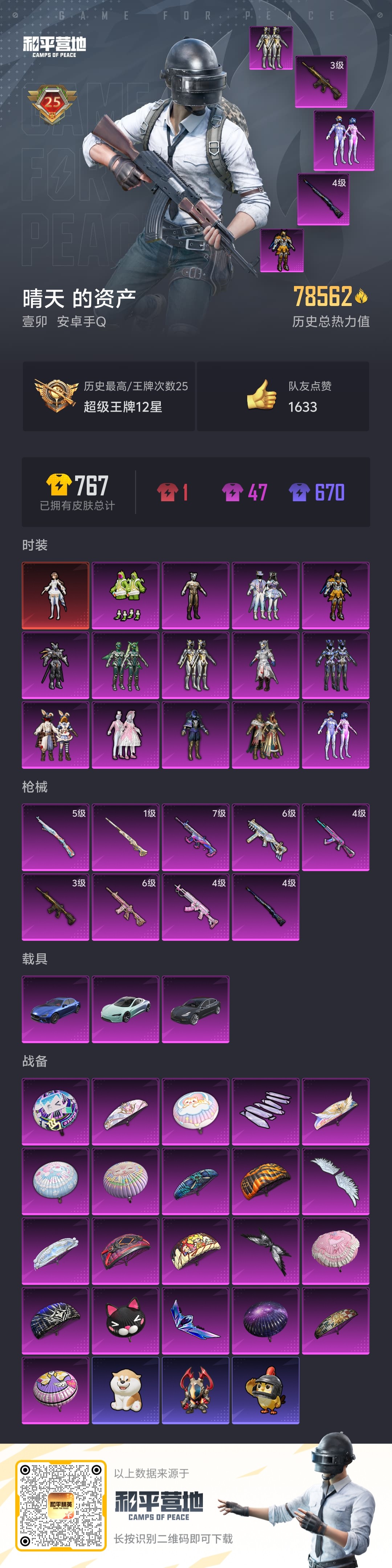 HPQM3386246和平精英账号详情图6 HPQM3386246和平精英账号详情图6