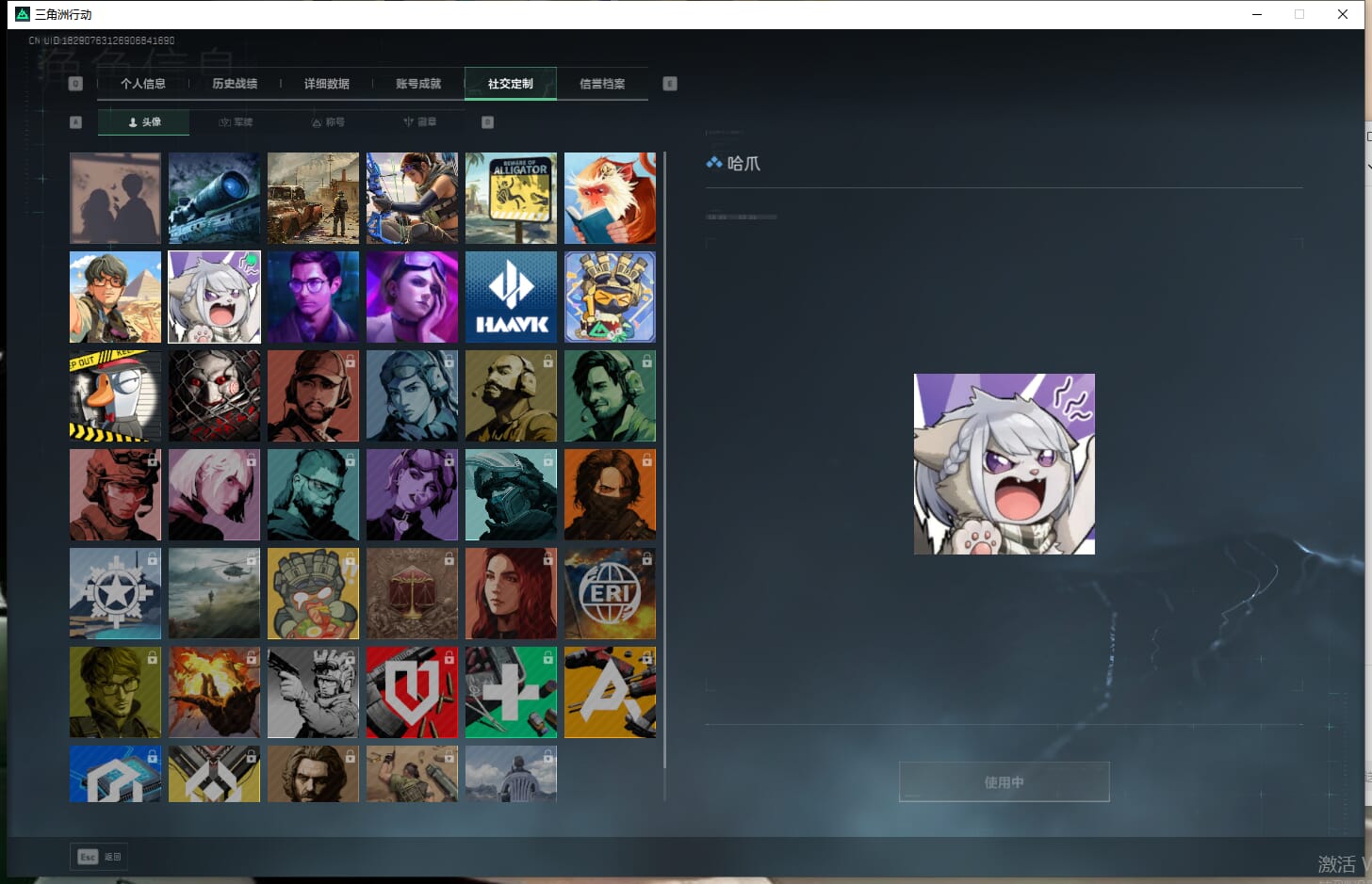 SJZCMW361524三角洲行动账号详情图6