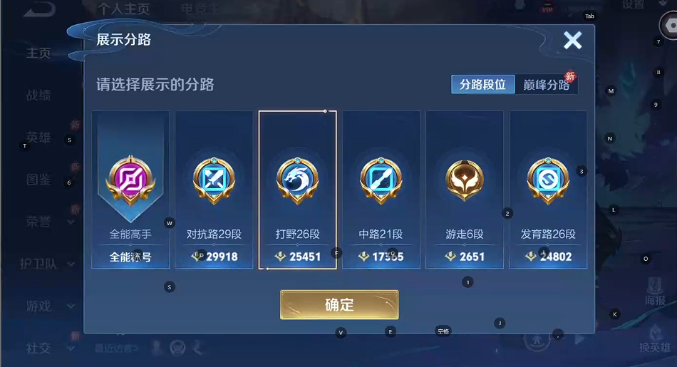 WZQM3371200王者荣耀账号详情图5