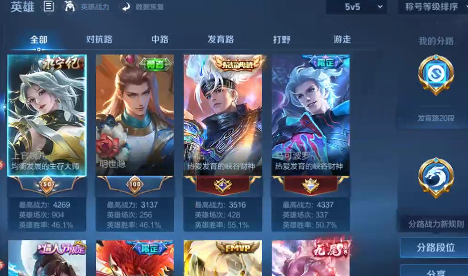 WZQM3371213王者荣耀账号详情图7