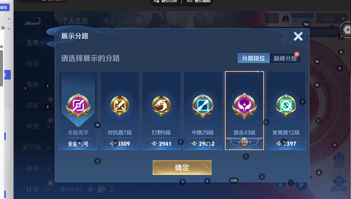 WZQM3371215王者荣耀账号详情图5