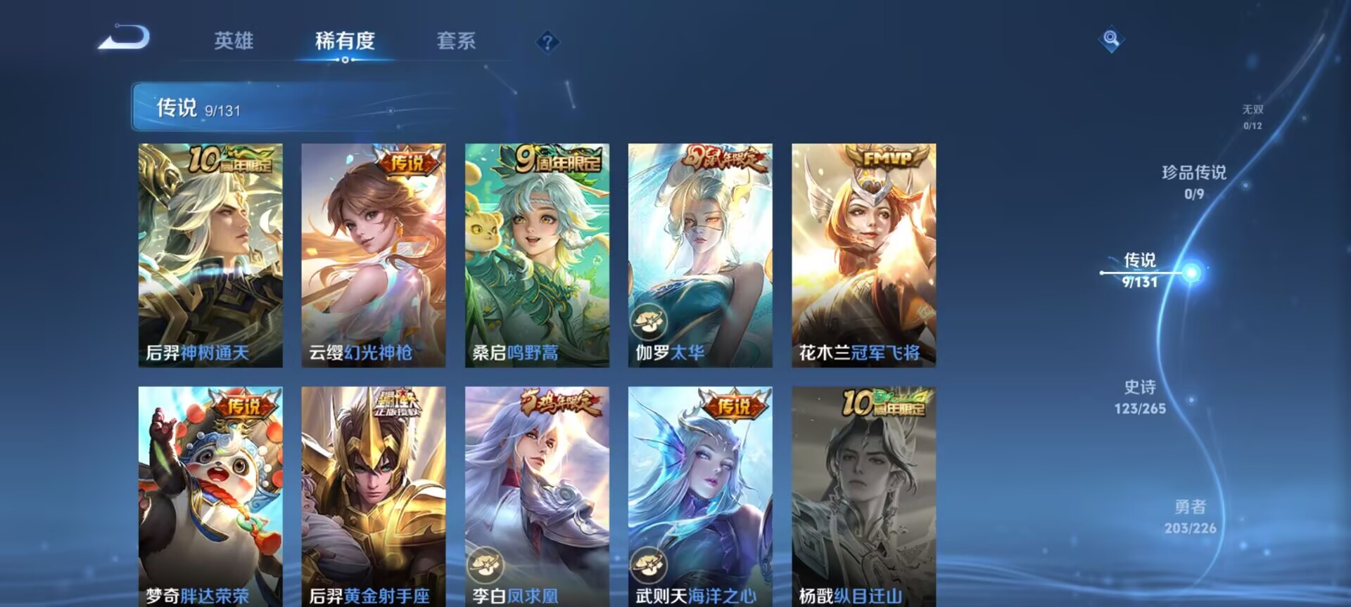 WZDN3368199王者荣耀账号详情图5