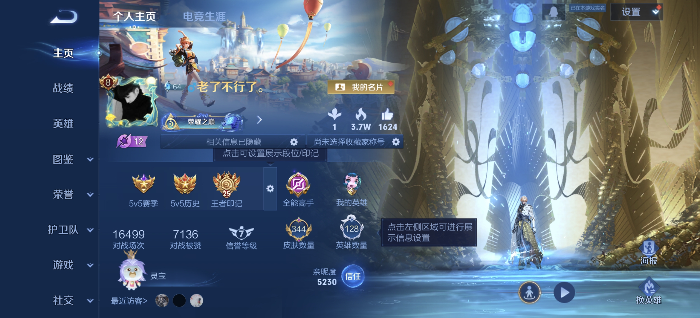 王者荣耀账号安卓QQ[13691522]DAS6676 -(可二次) 安卓Q-V9-344皮肤6典藏3星传说14传说95