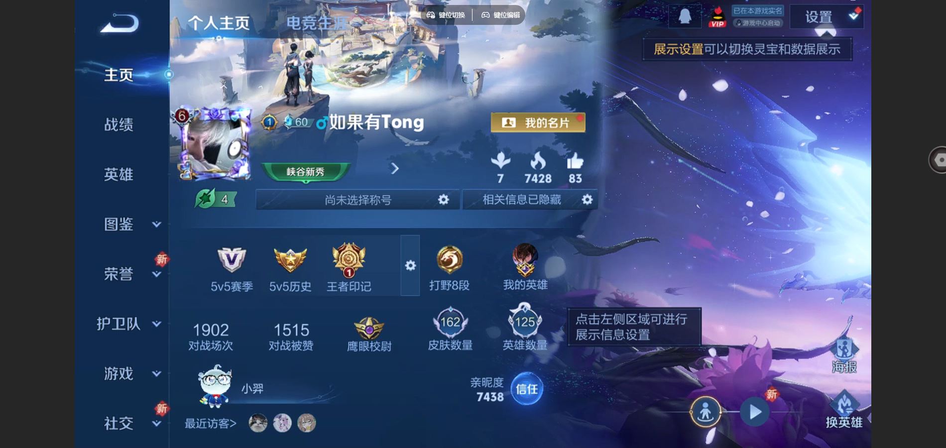 王者荣耀账号安卓QQ125英雄-162皮肤-162皮肤8传说 【传说】 逐花归海 愿照众生和 愿照九州拓 愿照山河定 愿