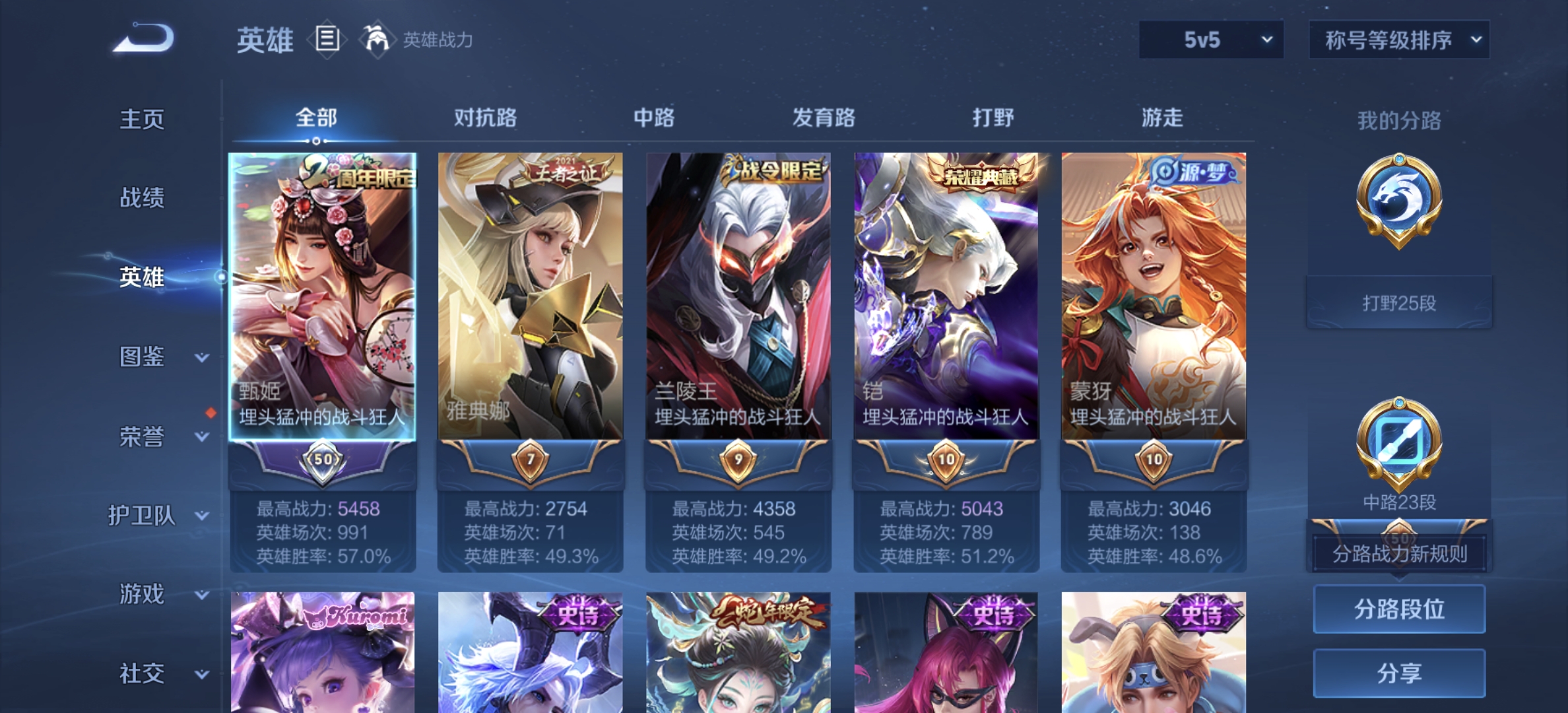 WZDN3370285王者荣耀账号详情图9