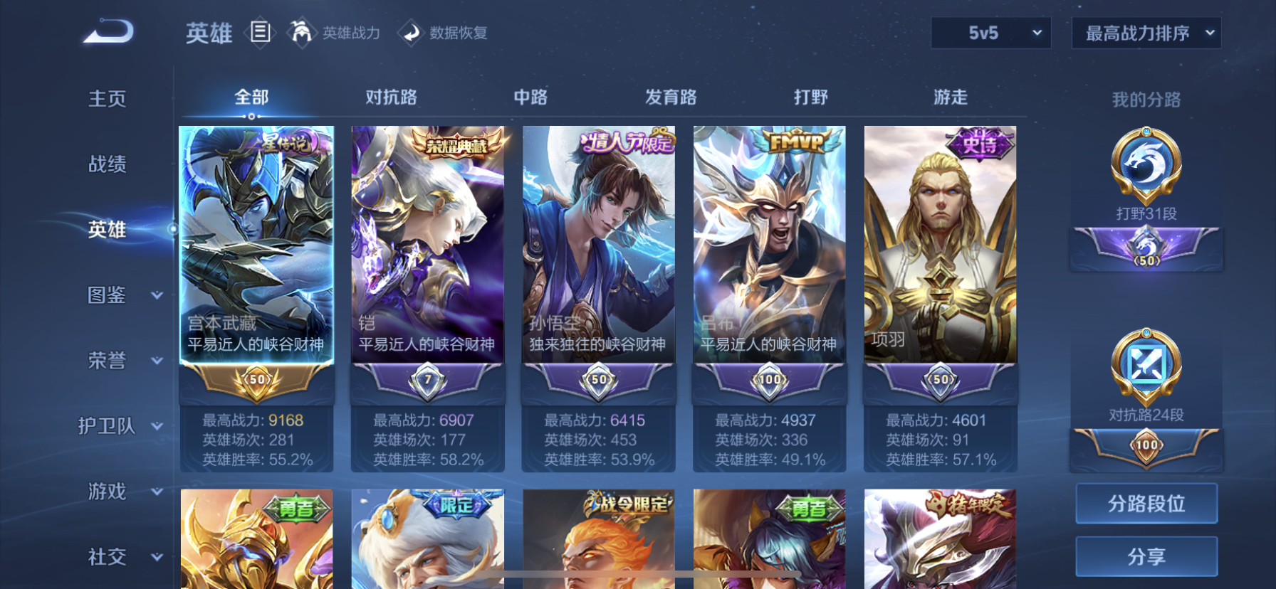 WZDN3370279王者荣耀账号详情图9