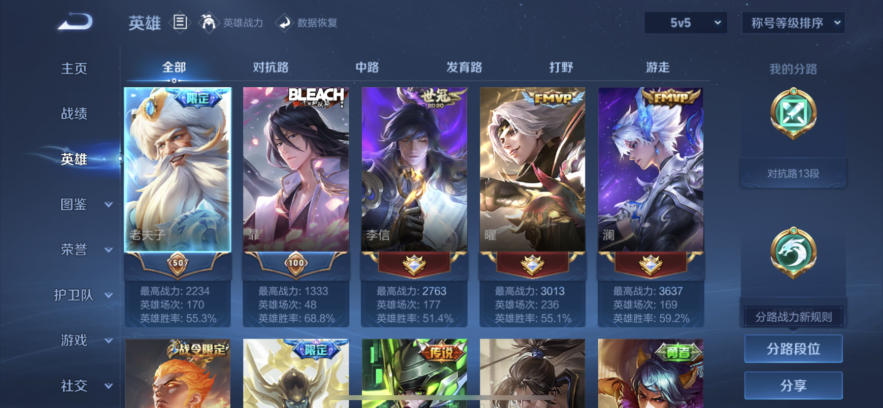 WZDN3371814王者荣耀账号详情图8