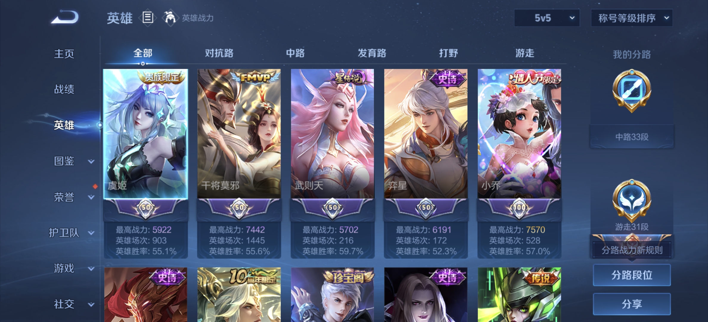 WZDN3371812王者荣耀账号详情图8