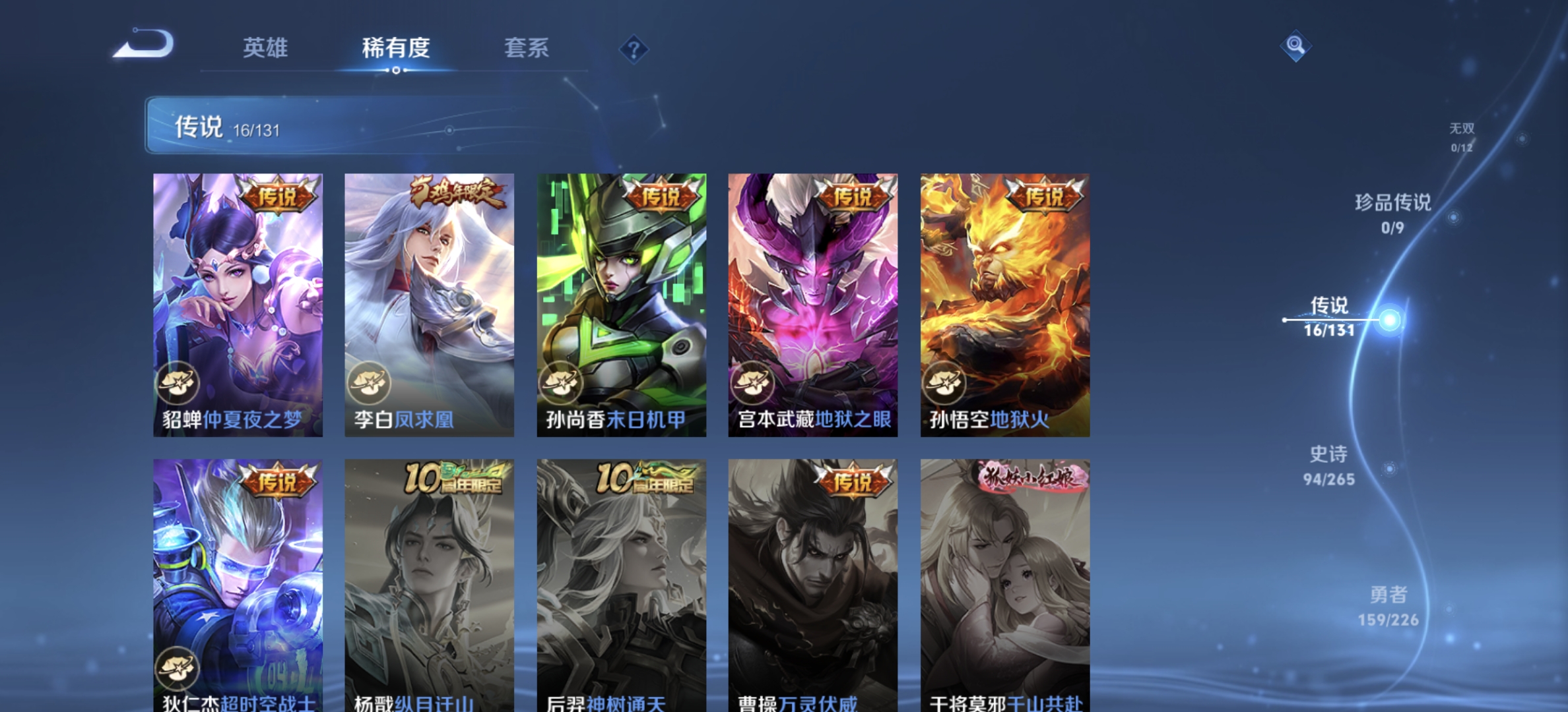 WZDN3371809王者荣耀账号详情图9