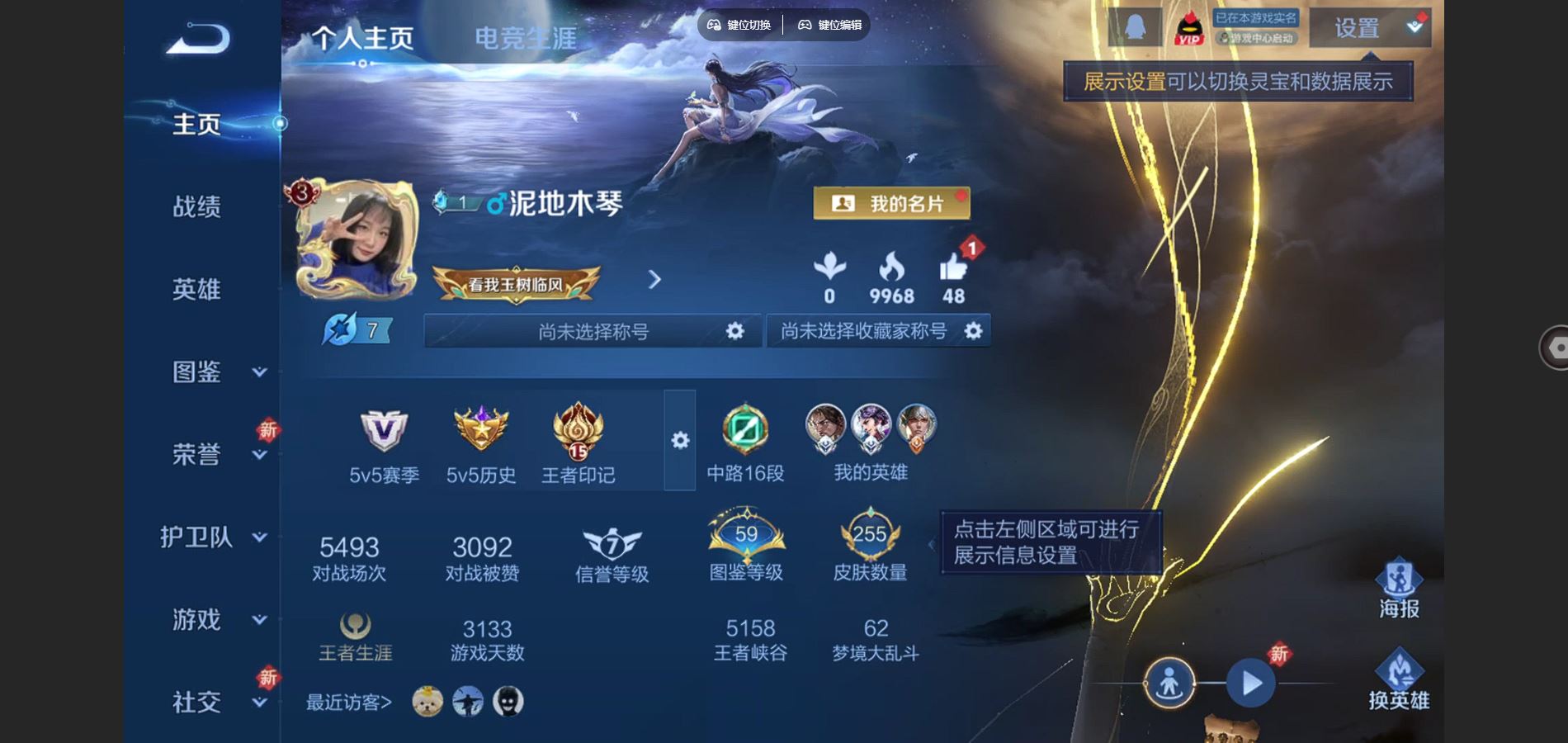 WZCMW3376493王者荣耀账号详情图2