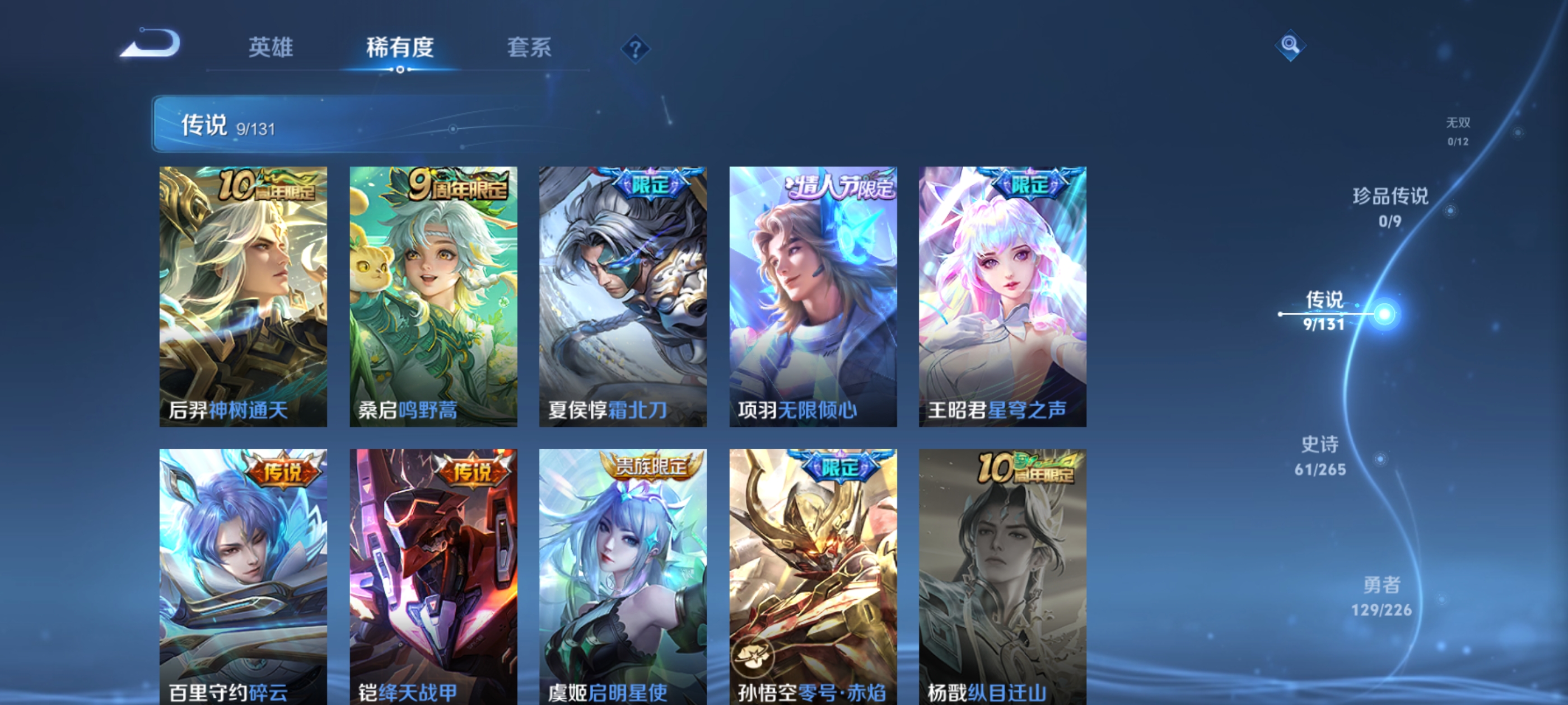 WZQM3375635王者荣耀账号详情图9