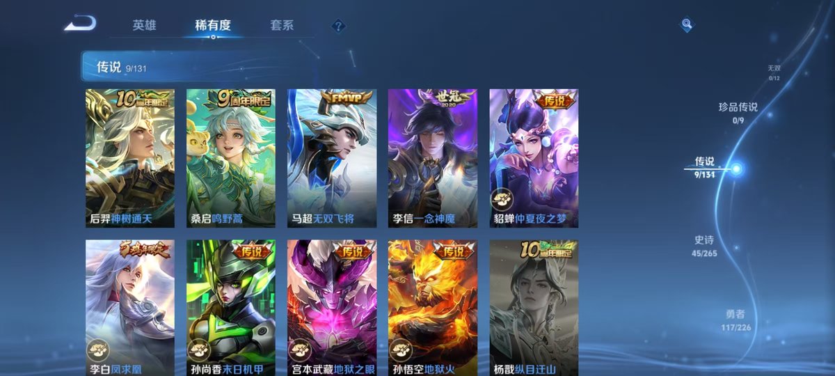 WZQM3461829王者荣耀账号详情图4