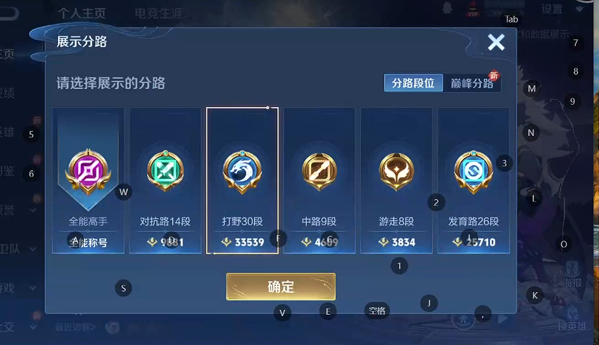 WZQM3378197王者荣耀账号详情图5