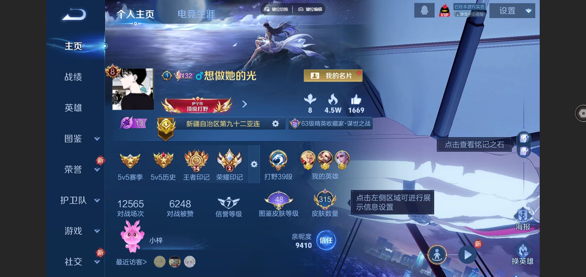 WZCMW3376944王者荣耀账号详情图2