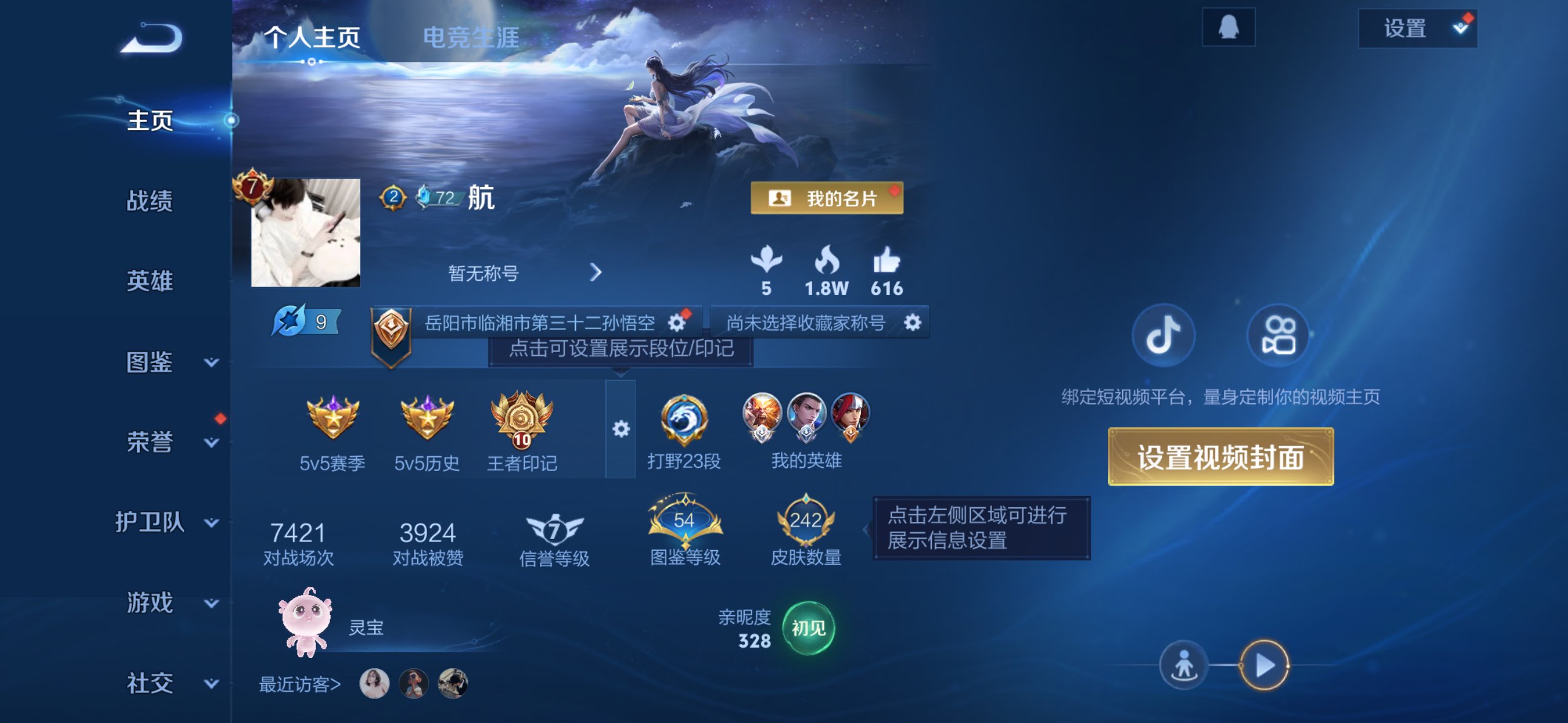 WZQM3376632王者荣耀账号详情图3