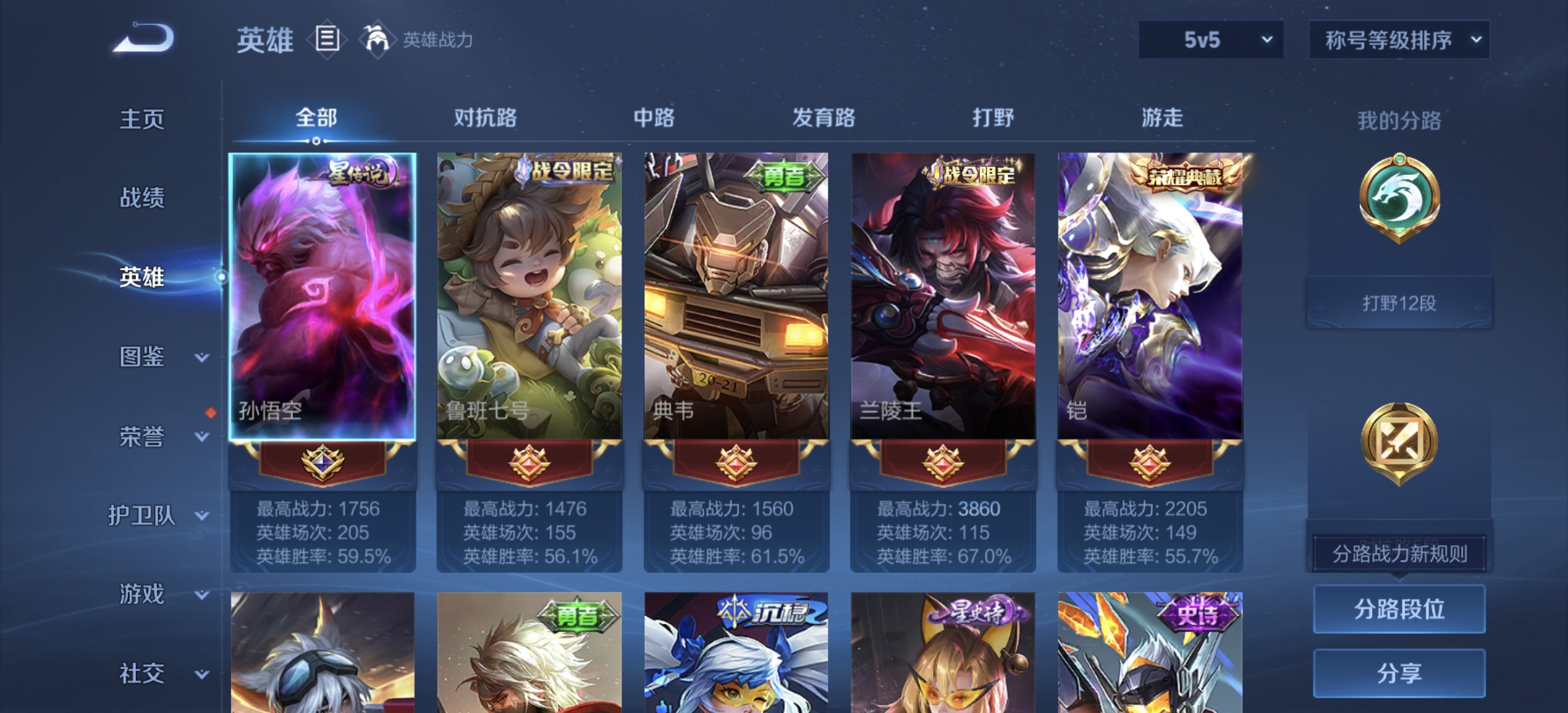 WZDN3380102王者荣耀账号详情图9