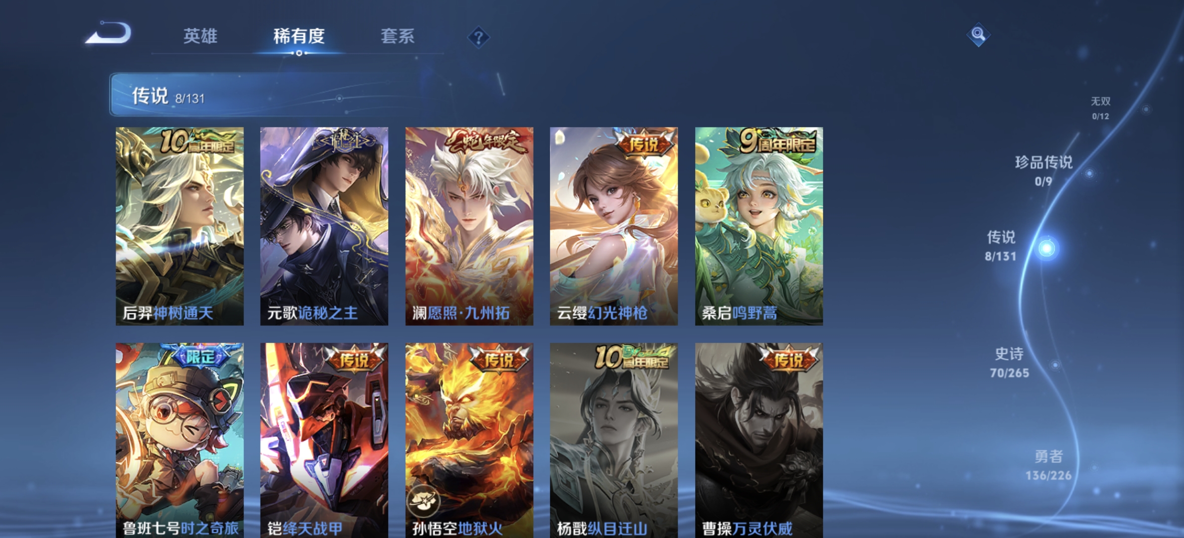 WZDN3380102王者荣耀账号详情图8