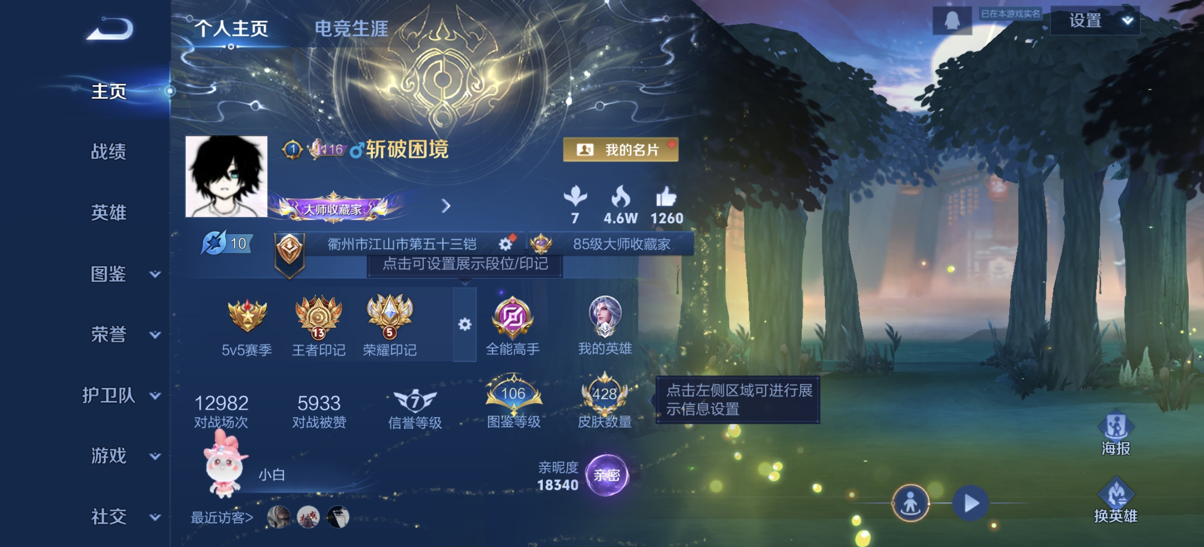 WZQM3380122王者荣耀账号详情图3