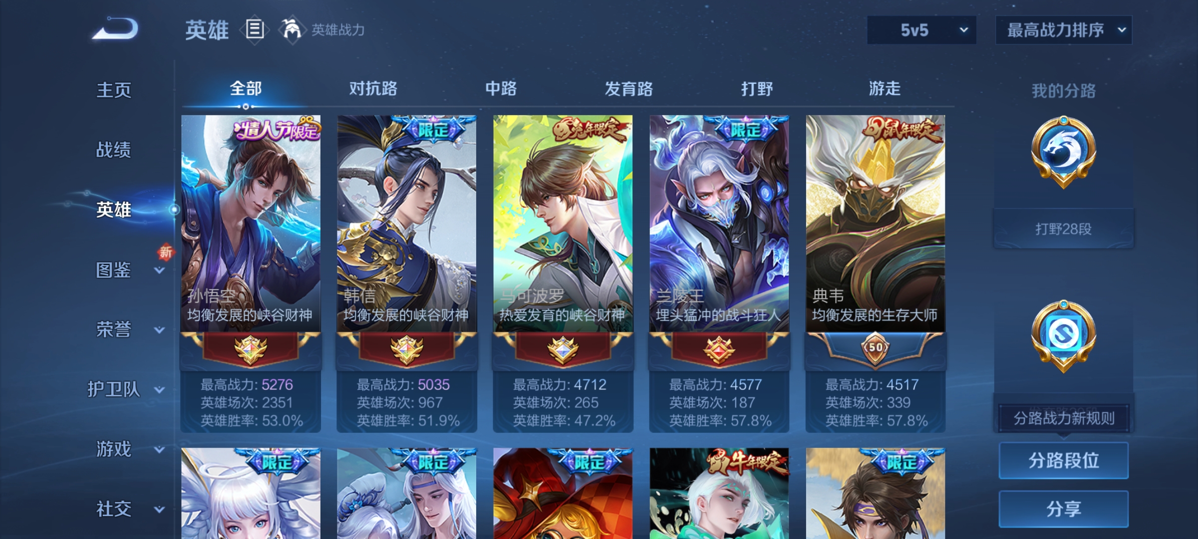 WZQM3380418王者荣耀账号详情图13