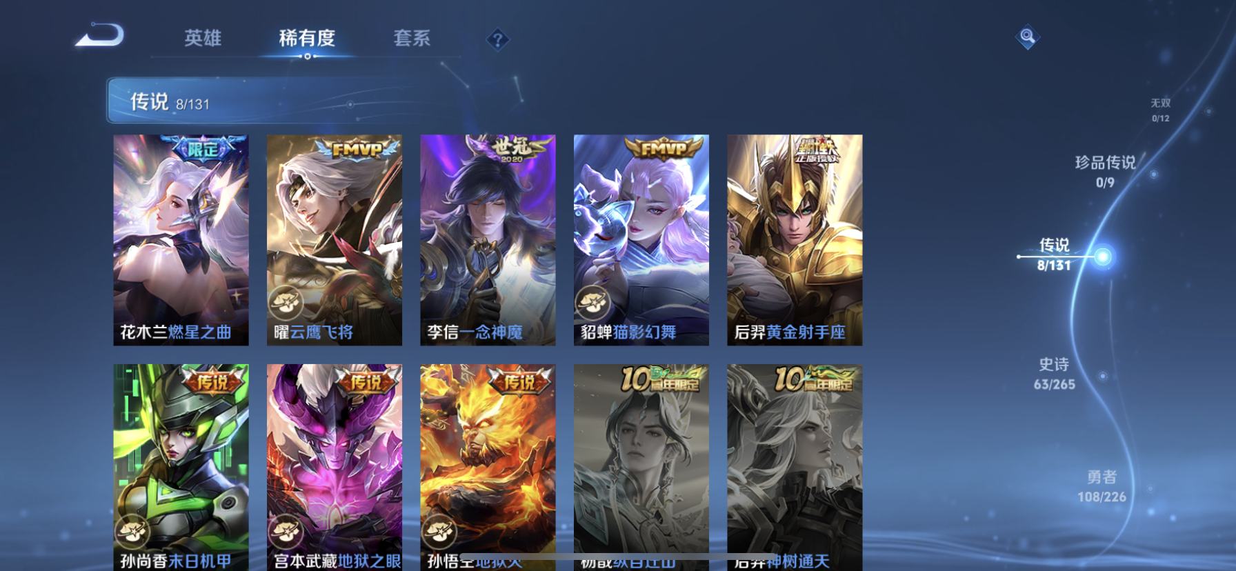 WZDN3380375王者荣耀账号详情图8