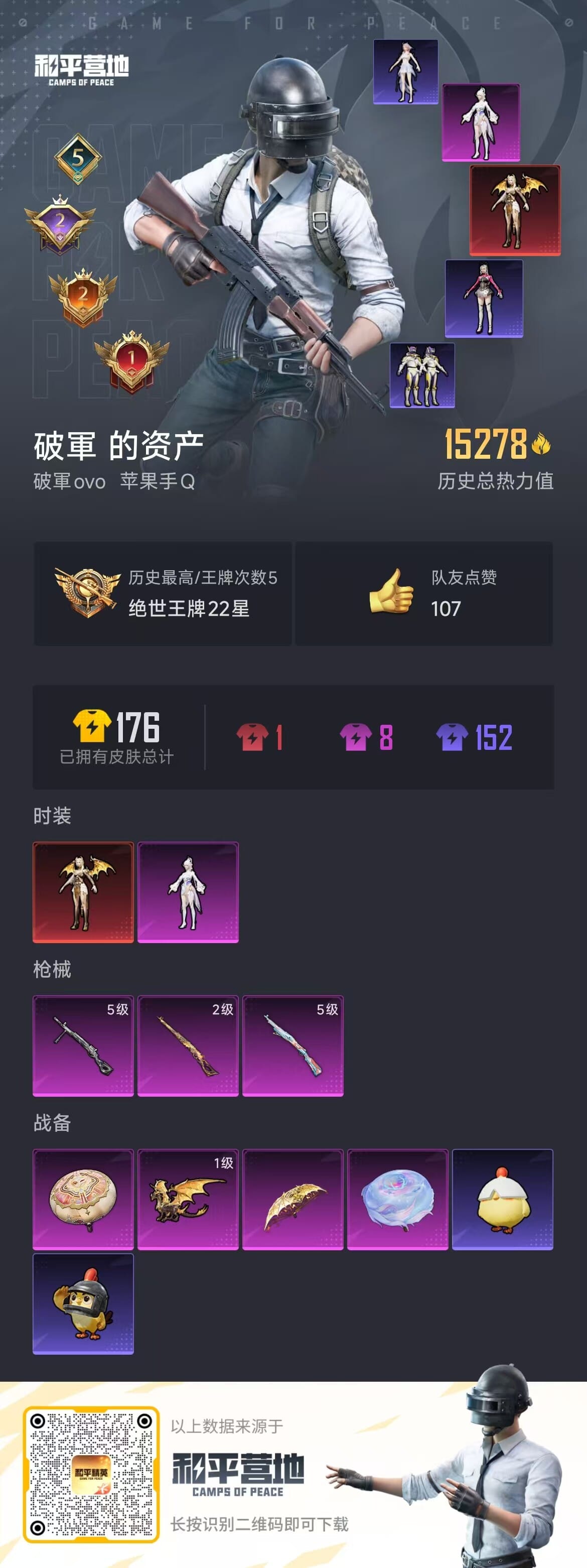 HPCMW3424952和平精英账号详情图7 HPCMW3424952和平精英账号详情图7