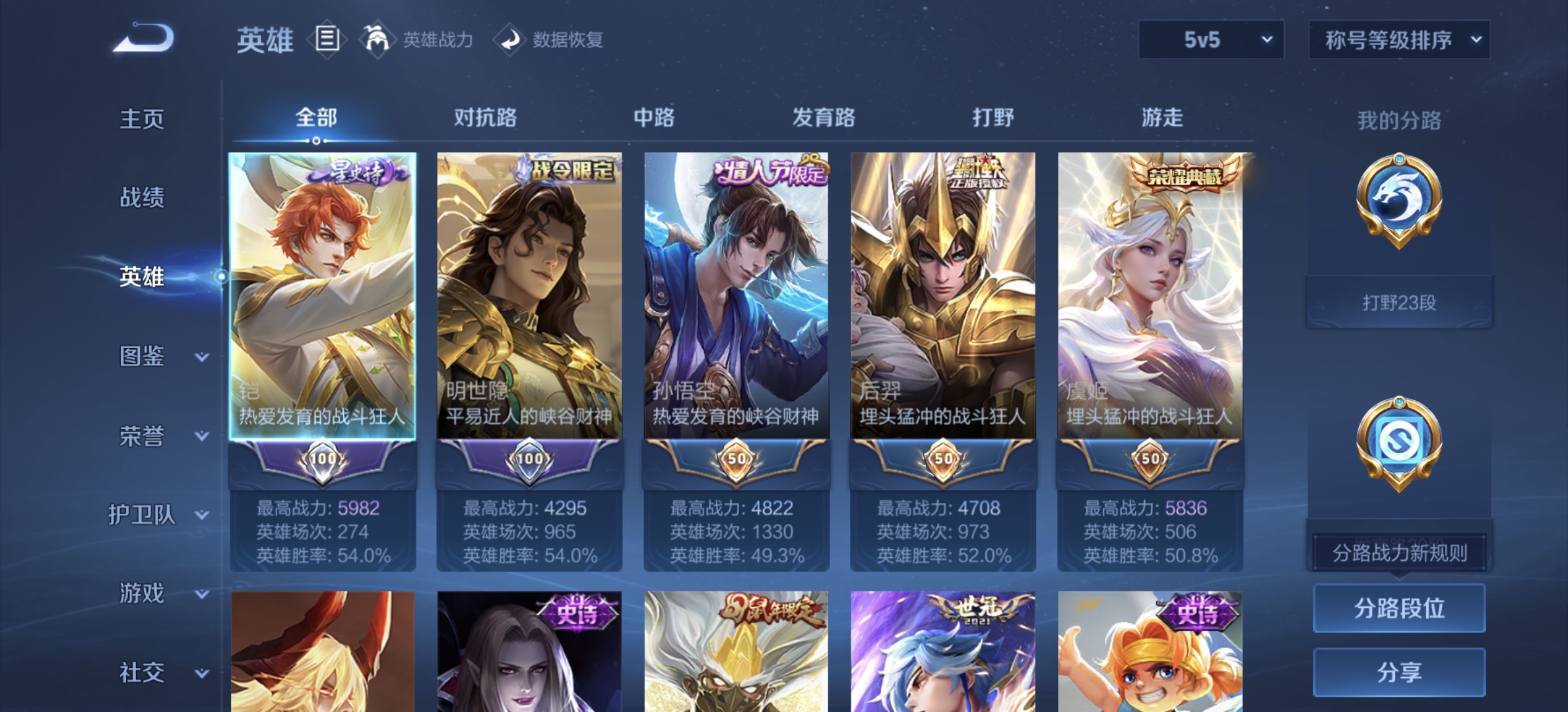 WZQM3382085王者荣耀账号详情图10