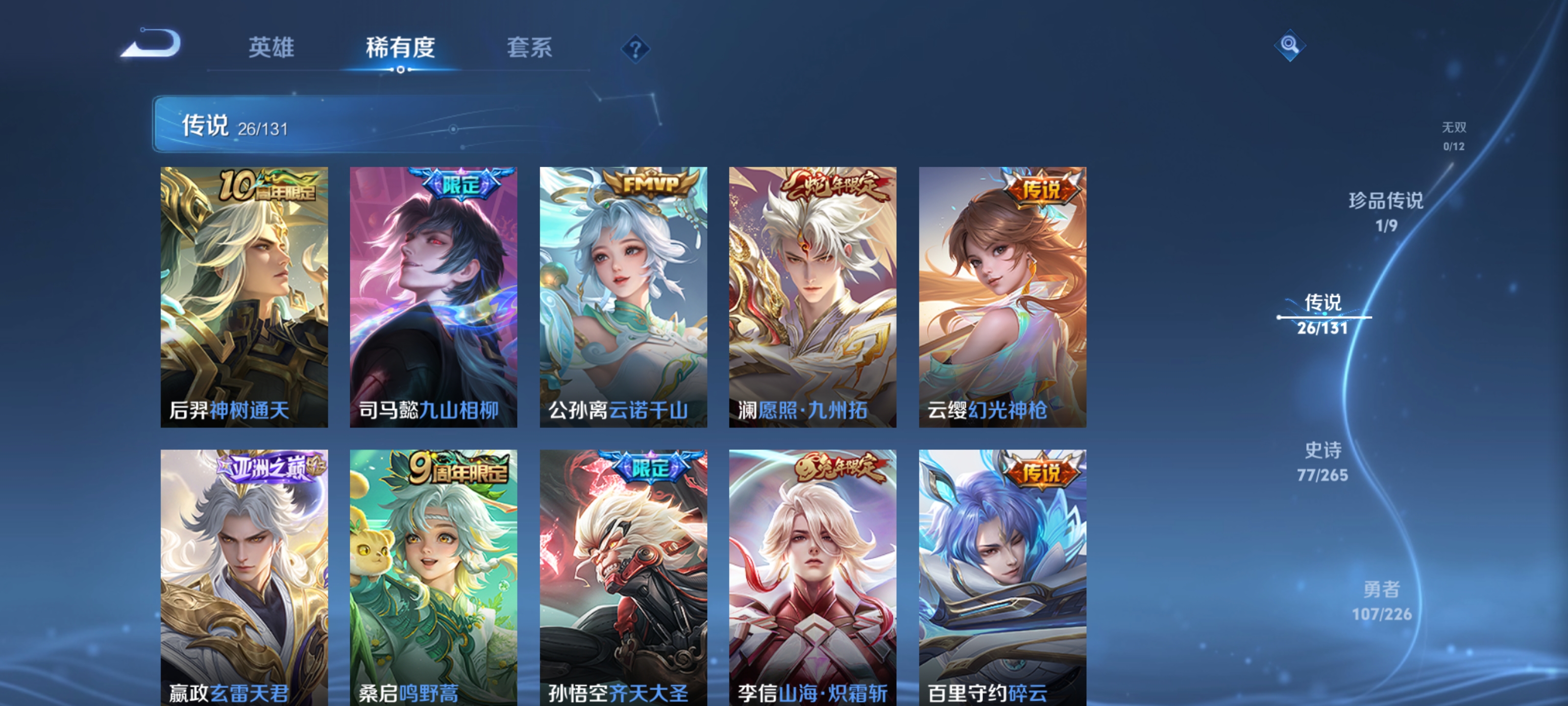 WZQM3382084王者荣耀账号详情图12