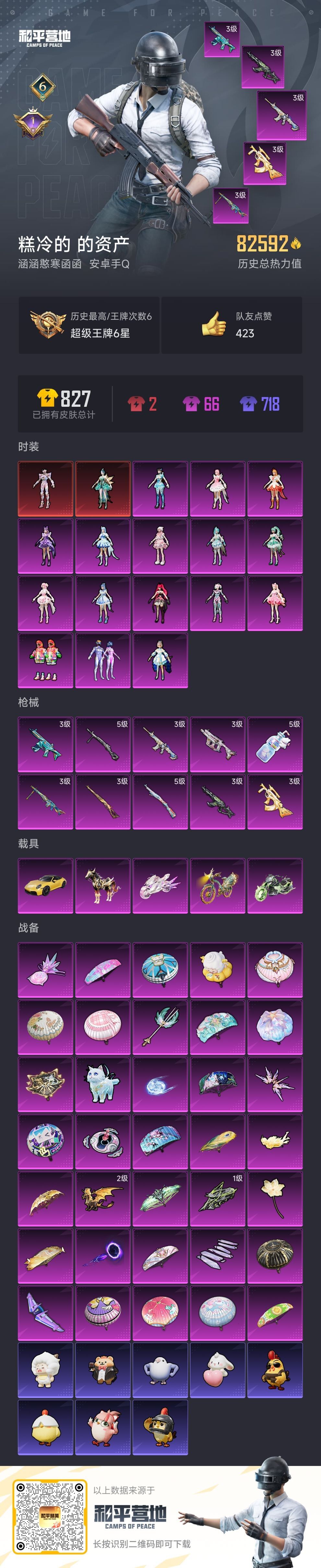 HPDN3394710和平精英账号详情图4 HPDN3394710和平精英账号详情图4