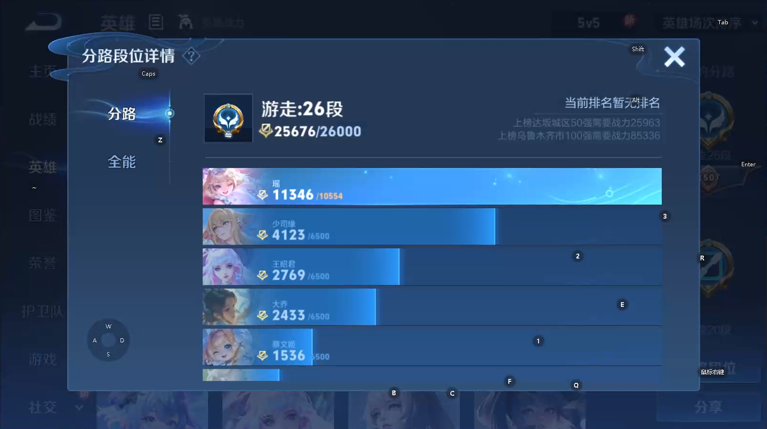 WZQM3382224王者荣耀账号详情图6