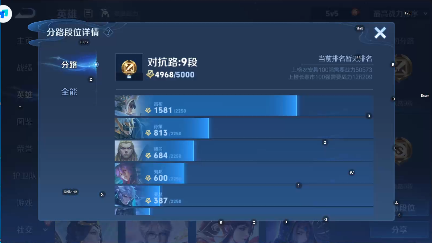 WZQM3382228王者荣耀账号详情图7