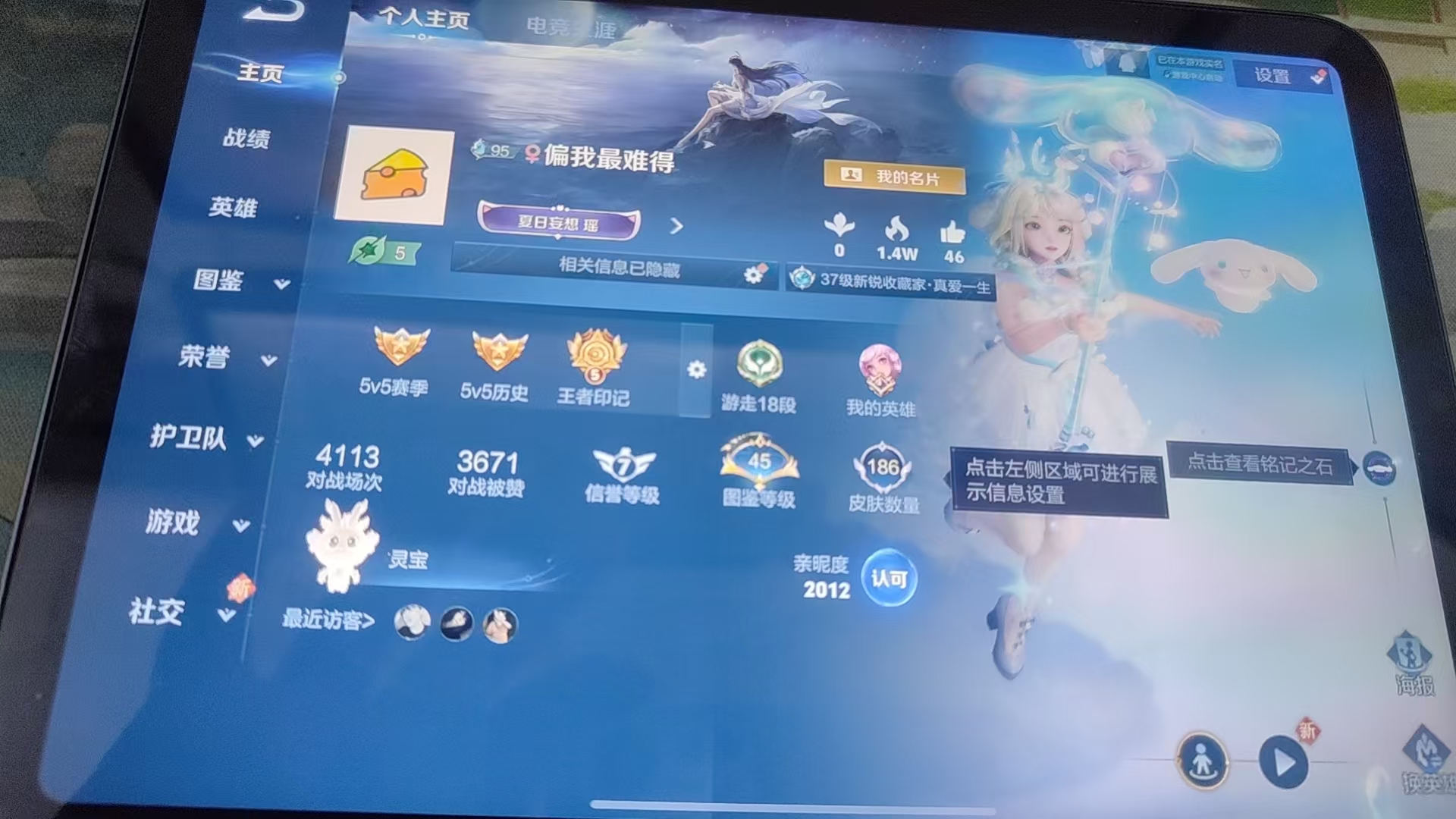 WZQM3382249王者荣耀账号详情图13