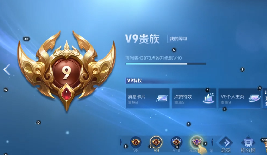 WZQM3390242王者荣耀账号详情图5