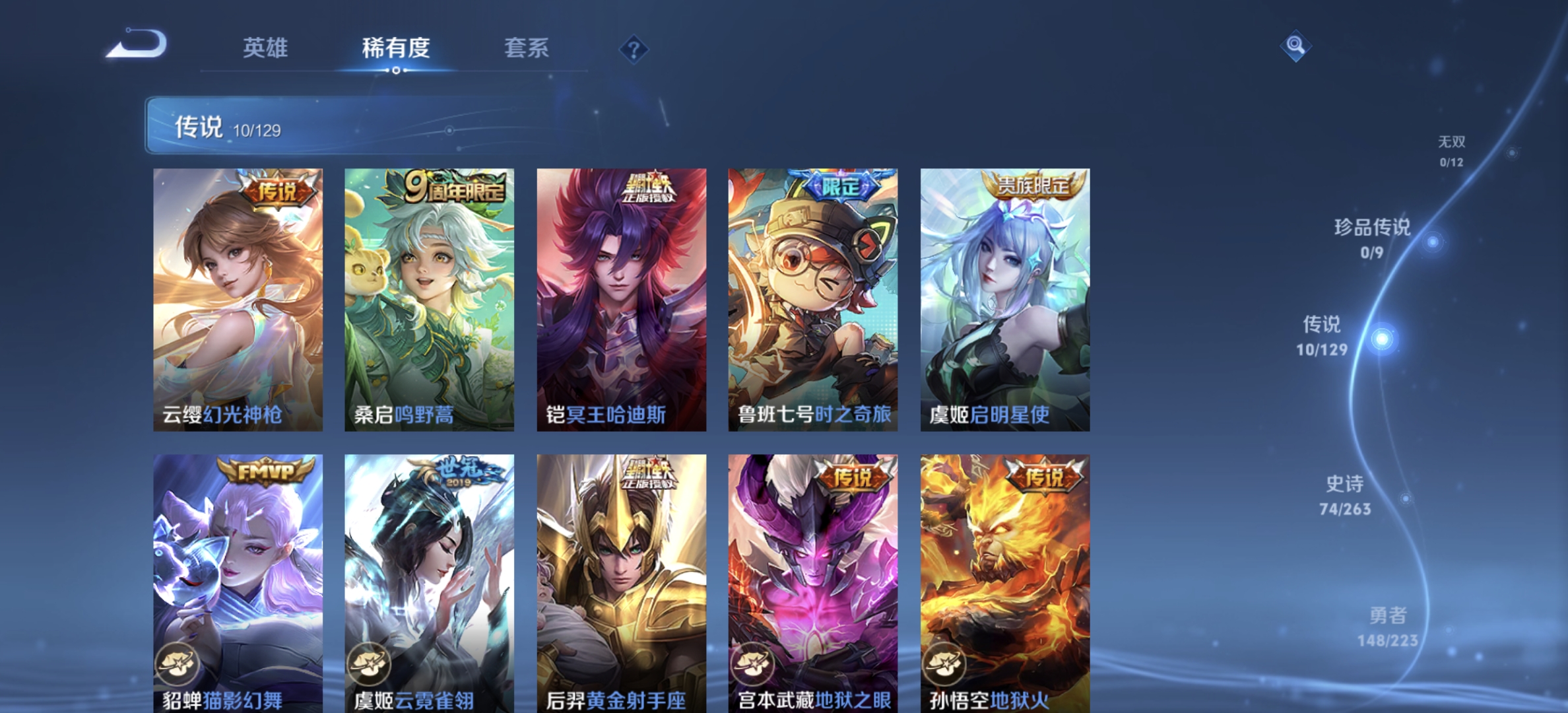 WZDN3383156王者荣耀账号详情图10