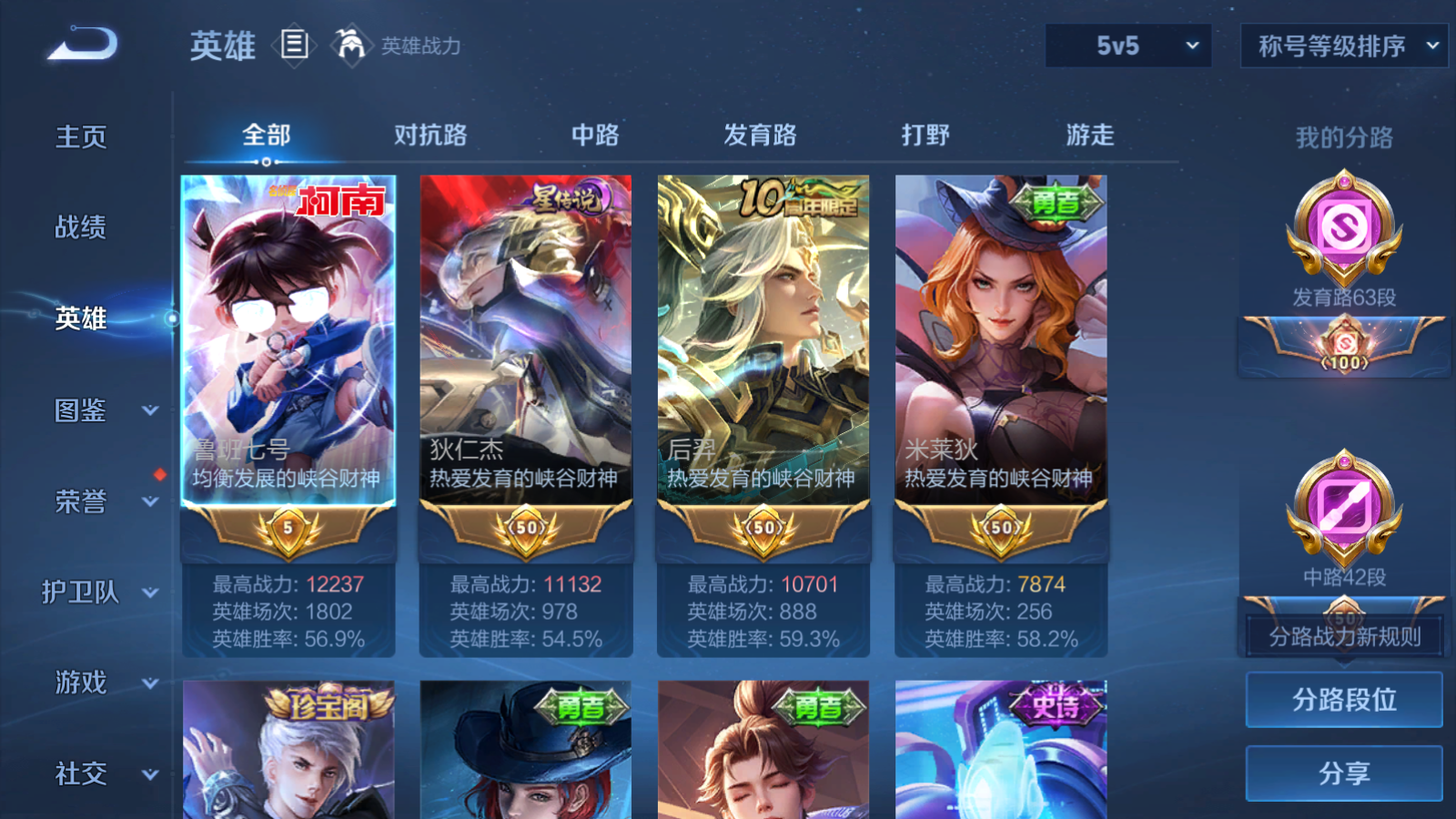 WZCMW3384151王者荣耀账号详情图4