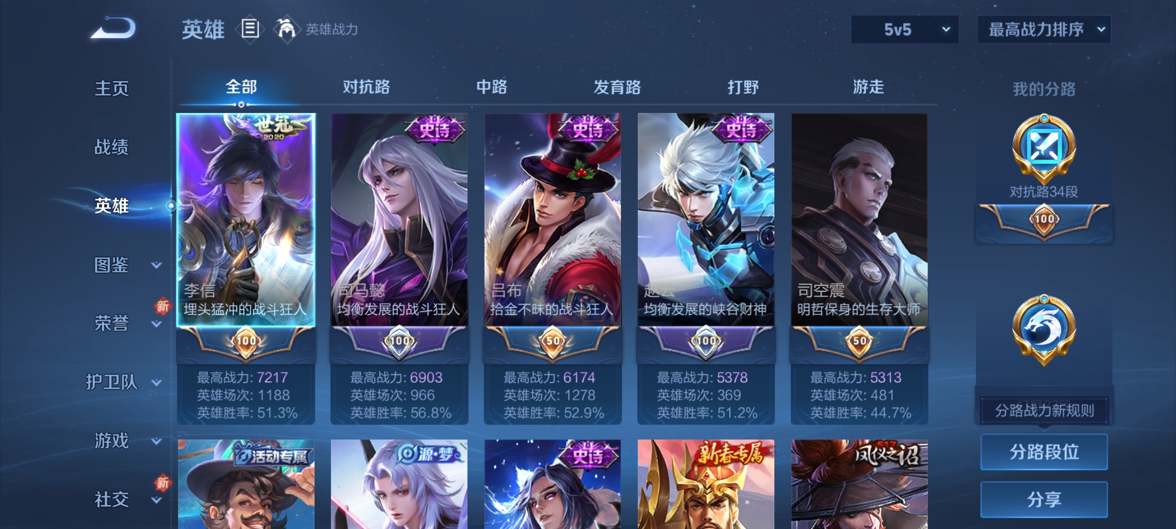 WZDN3383675王者荣耀账号详情图8