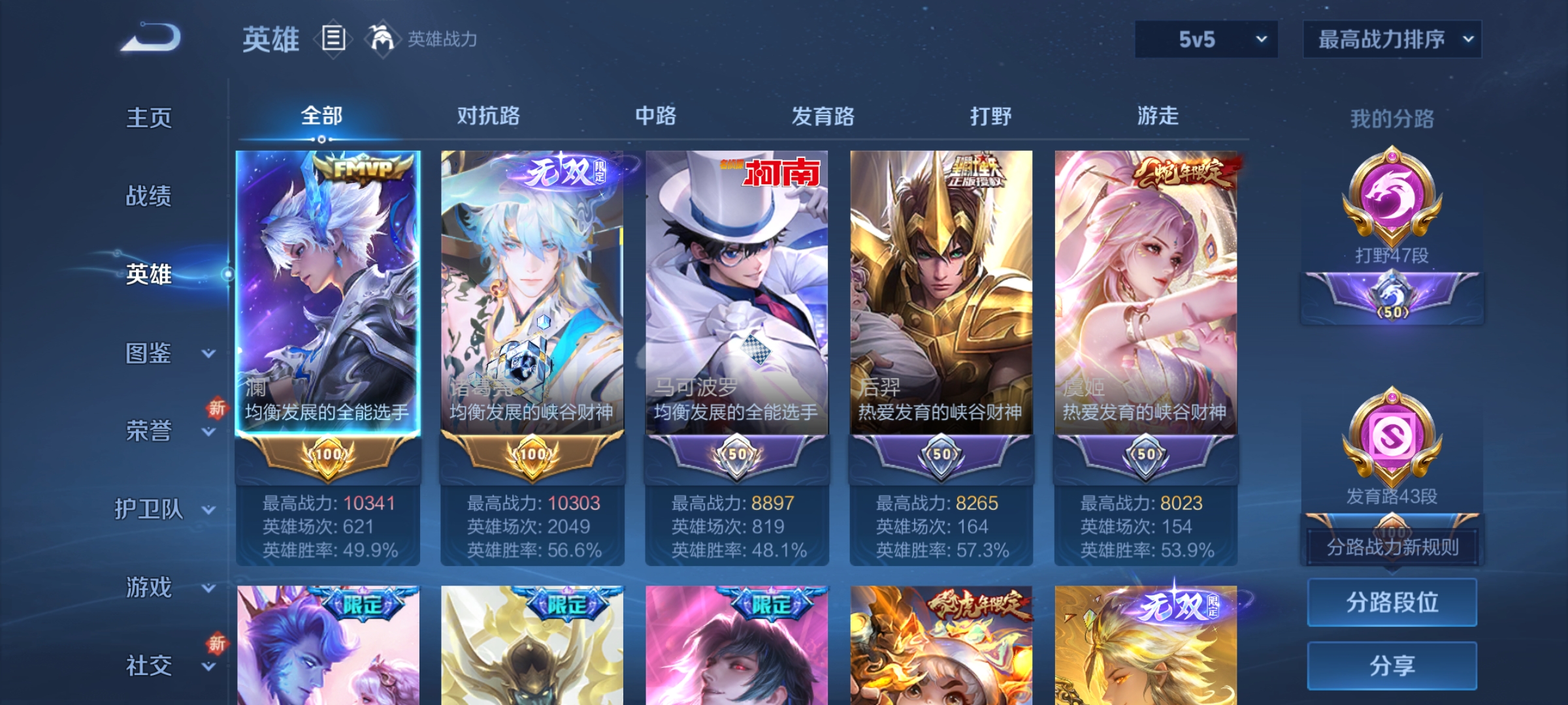 WZDN3383674王者荣耀账号详情图13