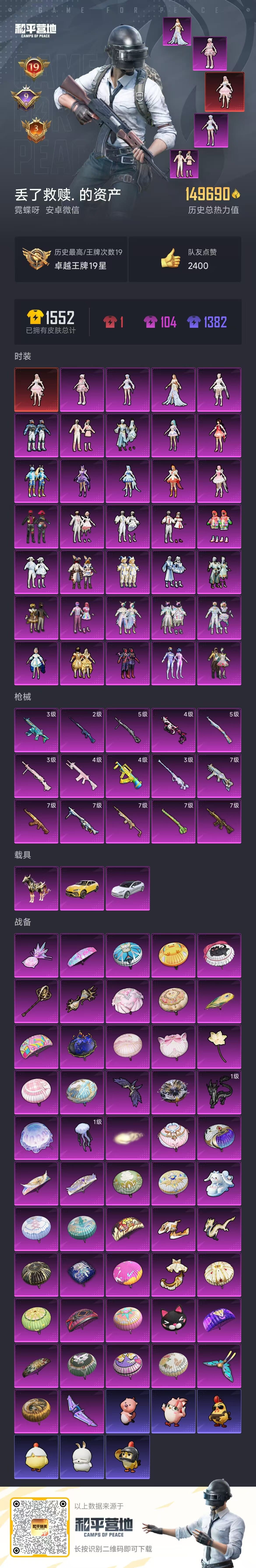 HPCMW3425052和平精英账号详情图14 HPCMW3425052和平精英账号详情图14