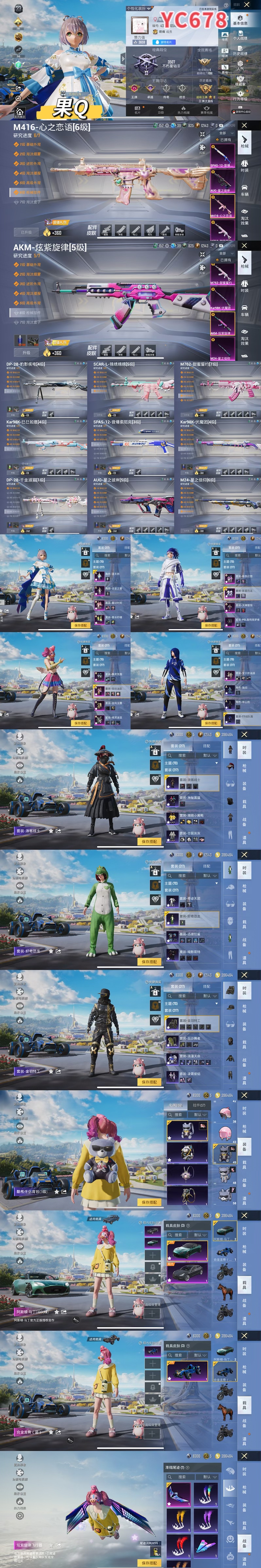 HPTXW3396003和平精英账号详情图2 HPTXW3396003和平精英账号详情图2