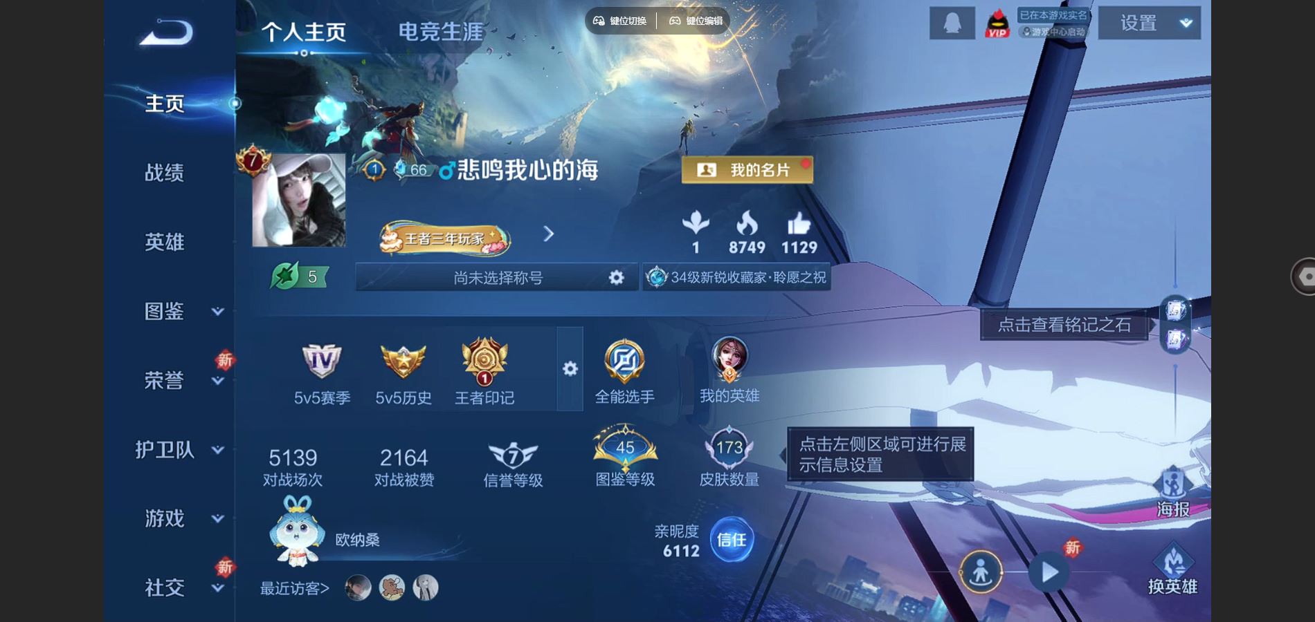 WZCMW3385568王者荣耀账号详情图2